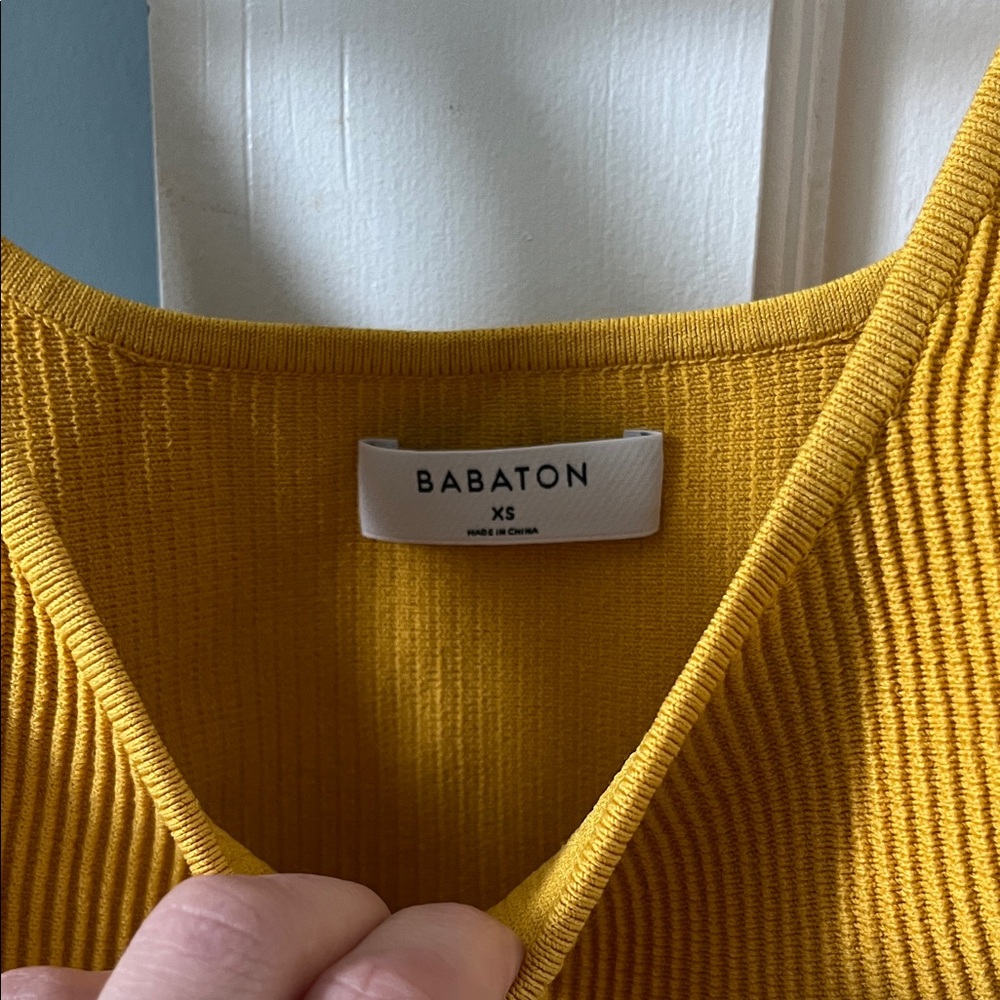 Aritzia Cropped Ribbed Tank - Picture 2 of 3